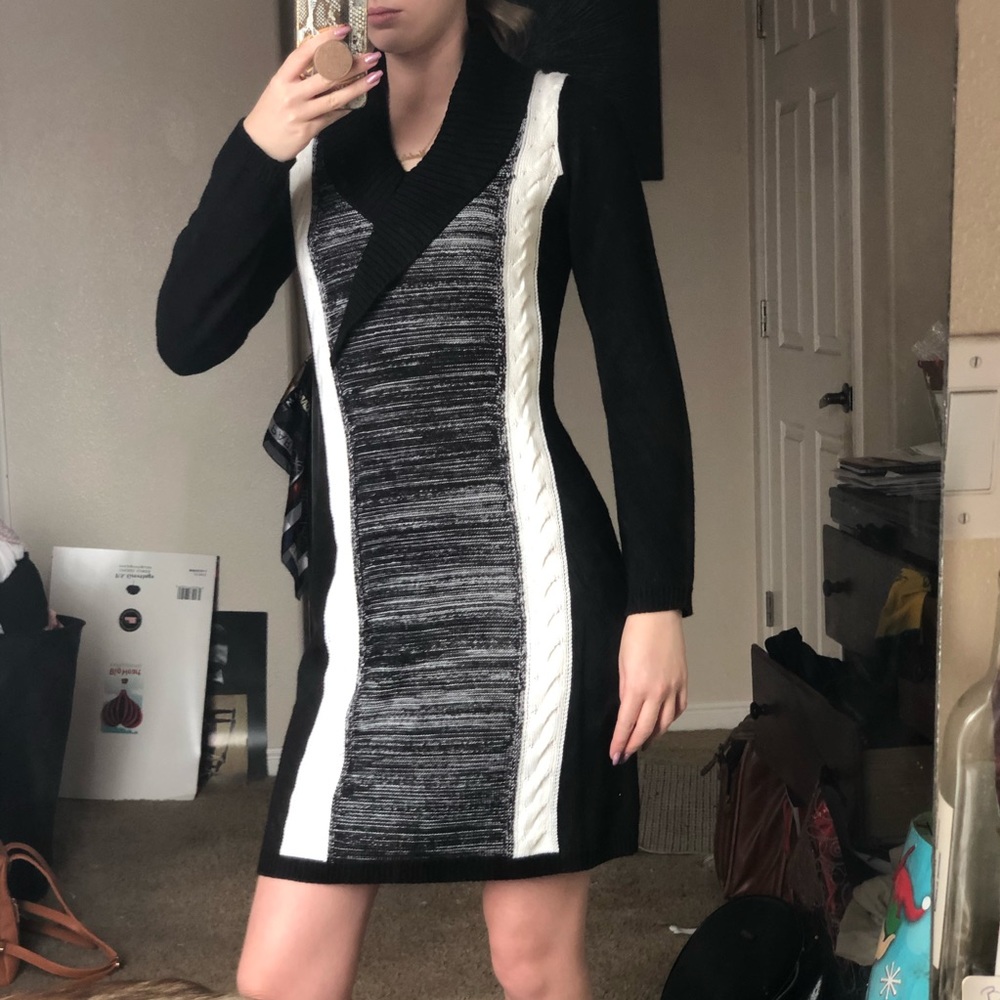 Calvin Klein winter business dress.